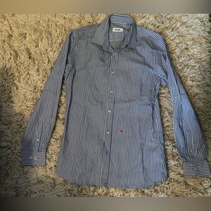 Moschino button down stripe shirt